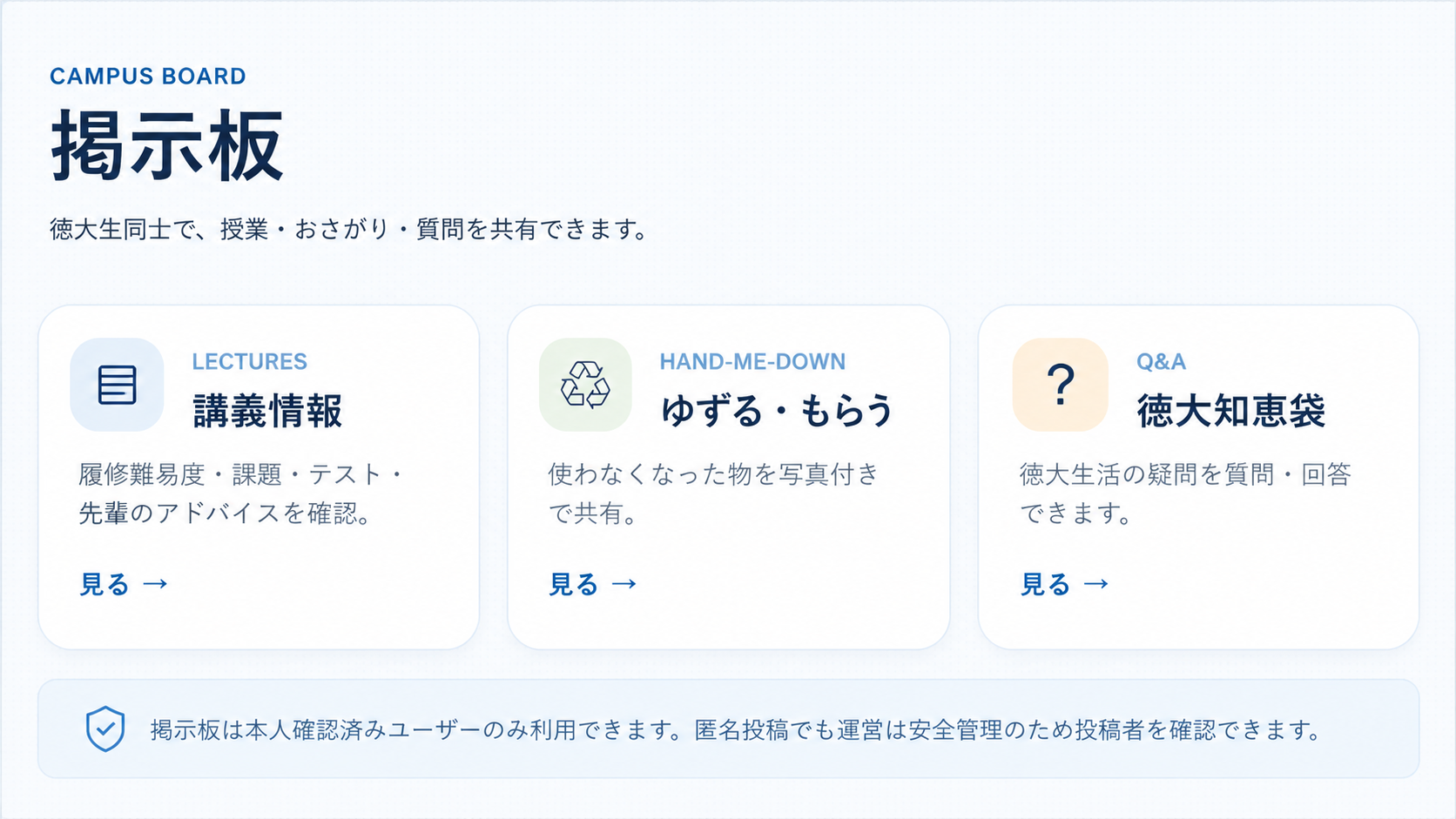 iretokuの掲示板画面